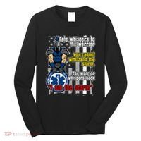 Emt Trojan Warrior I Am The Storm Long Sleeve Shirt thumb 0