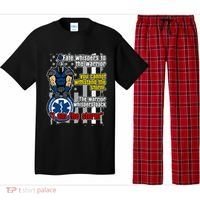 Emt Trojan Warrior I Am The Storm Pajama Set thumb 0