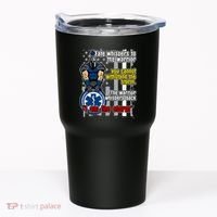Emt Trojan Warrior I Am The Storm Tumbler thumb 0