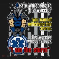 Emt Trojan Warrior I Am The Storm Baby Bodysuit thumb 2