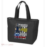 Emt Trojan Warrior I Am The Storm Tote Bag thumb 3