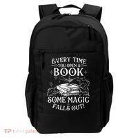 Every Time You Open A Book Some Magic Falls Out - Bookworm Backpack thumb 0