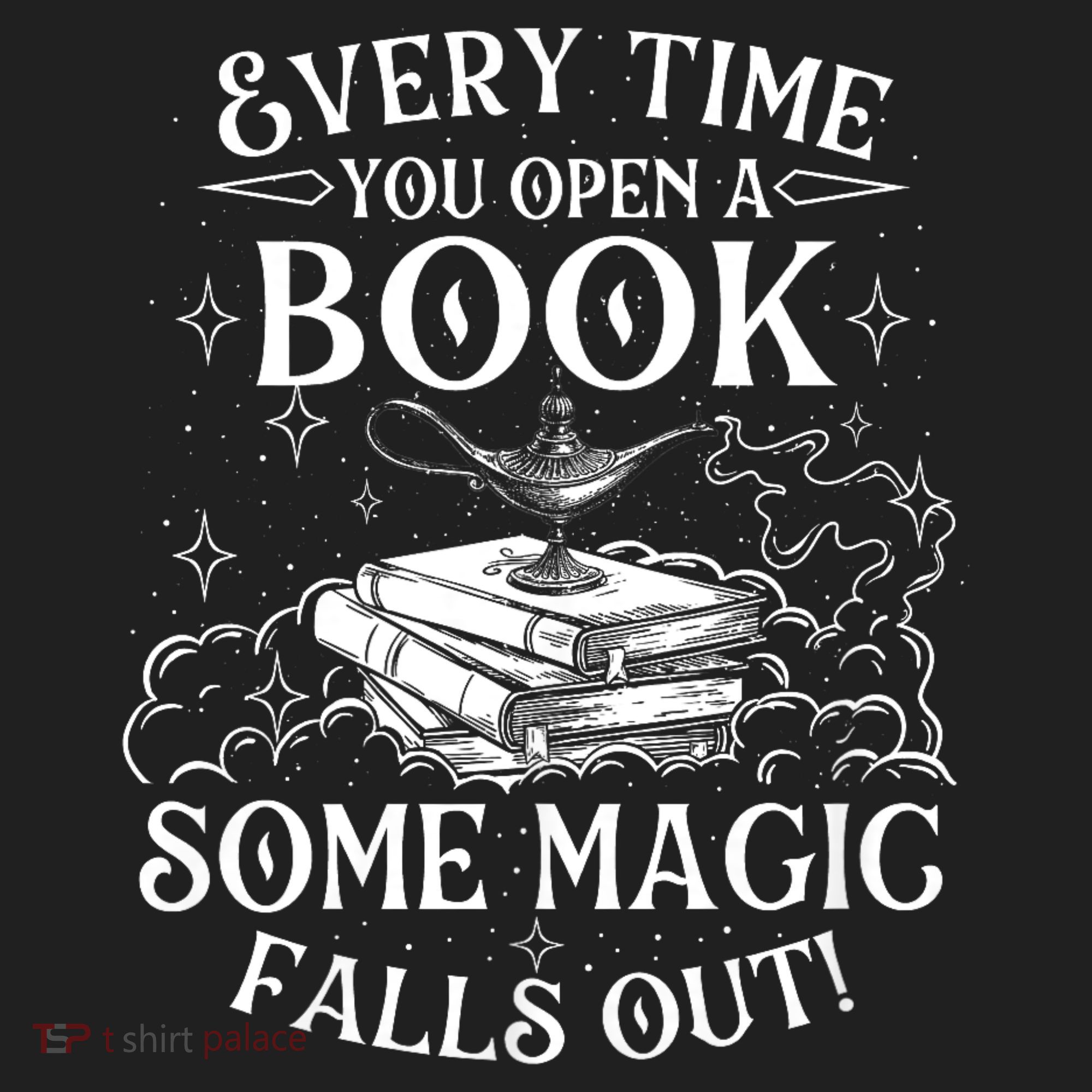 Every Time You Open A Book Some Magic Falls Out - Bookworm Golf Towel