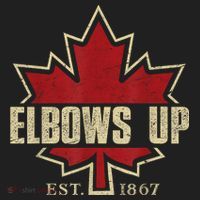 Elbows Up Canada True North Strong Free Proud Canadian Women's Sweatshirt thumb 2