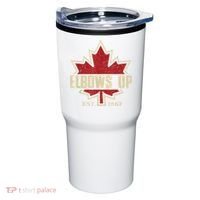 Elbows Up Canada True North Strong Free Proud Canadian Tumbler thumb 0