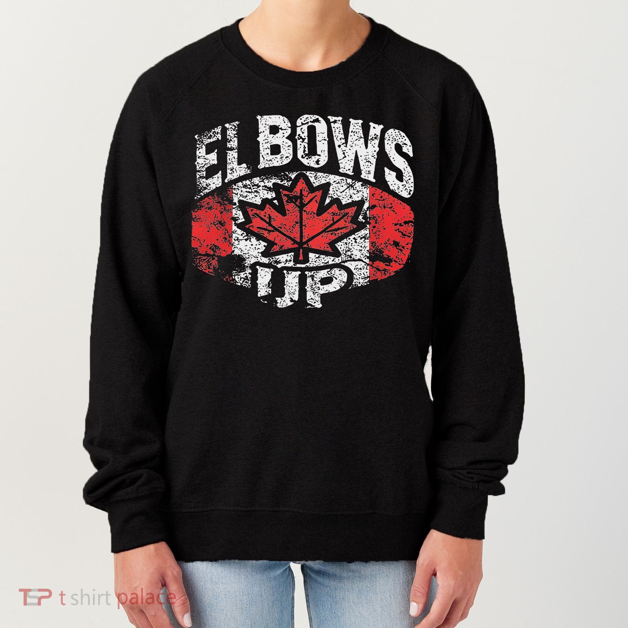 Elbows Up Canada Women's Sweatshirt