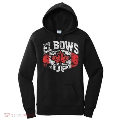 Elbows Up Canada Women's Hoodie