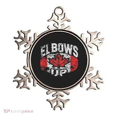 Elbows Up Canada Ornament