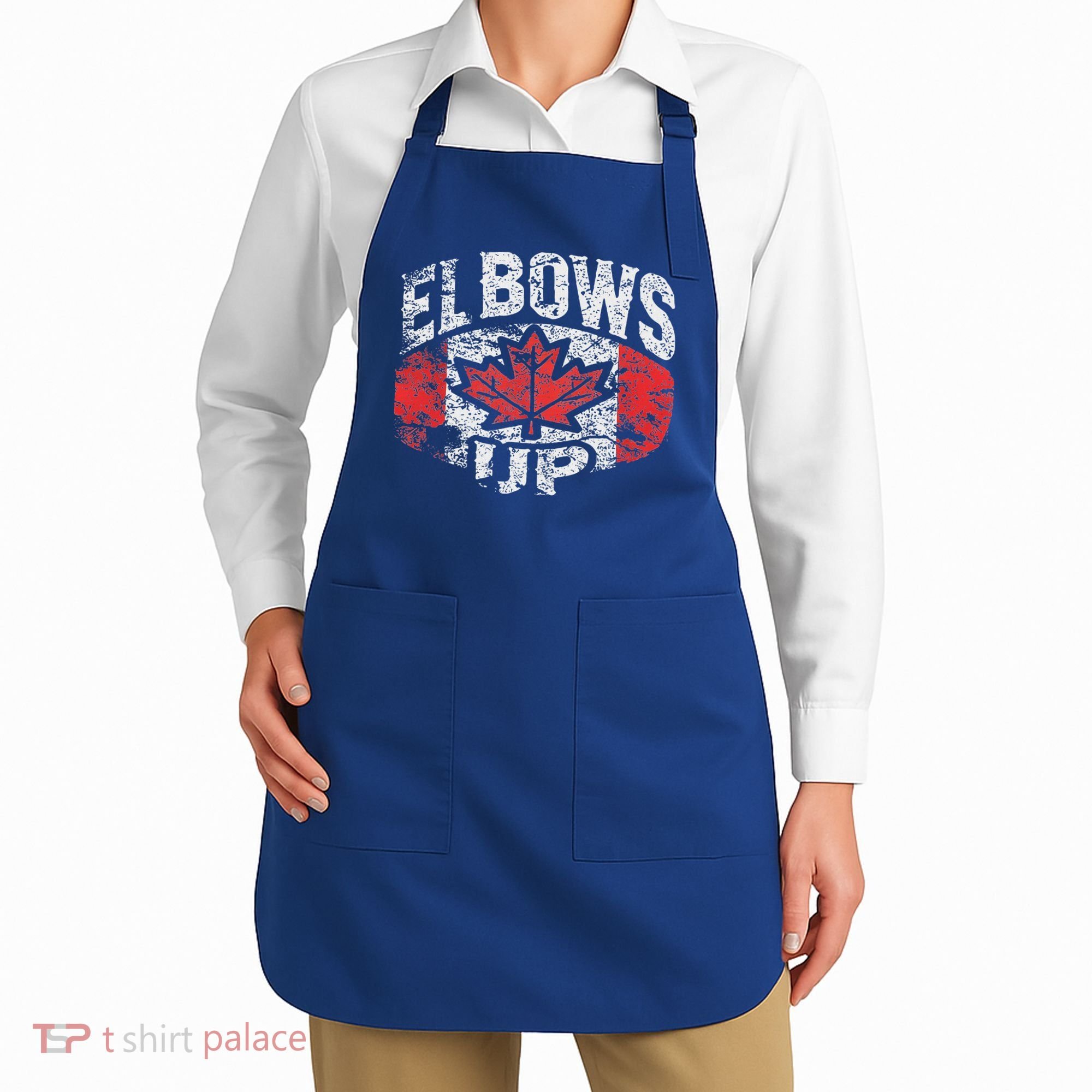 Elbows Up Canada Apron