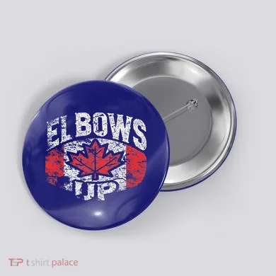Elbows Up Canada Button