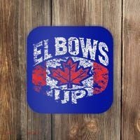 Elbows Up Canada Coaster thumb 0