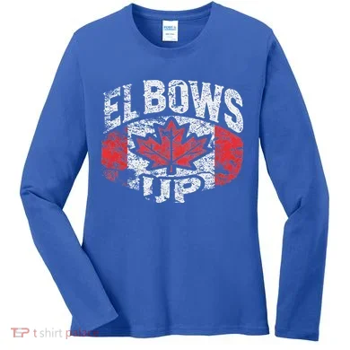Elbows Up Canada Women's Long Sleeve Shirt
