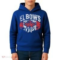 Elbows Up Canada Kids Hoodie thumb 4