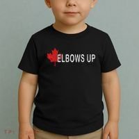 Elbows Up Canada,never 51 Canada Flag Funny Men Women Gift Toddler T-Shirt thumb 2