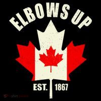 Elbows Up Canada Doggie Tank thumb 4