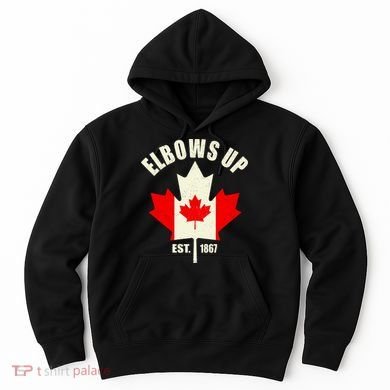 Elbows Up Canada Hoodie