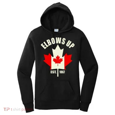 Elbows Up Canada Women's Hoodie