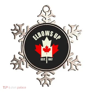 Elbows Up Canada Ornament