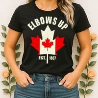 Elbows Up Canada Women's T-Shirt thumb 2