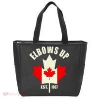 Elbows Up Canada Tote Bag thumb 0