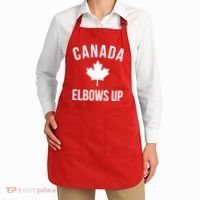 Elbows Up Canada Apron thumb 2