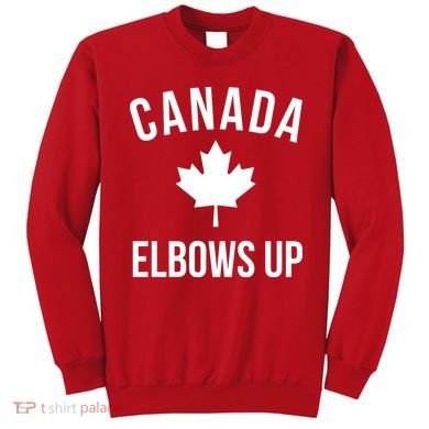 Elbows Up Canada Sweatshirt