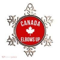 Elbows Up Canada Ornament thumb 0