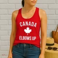 Elbows Up Canada Women's Tank Top thumb 2