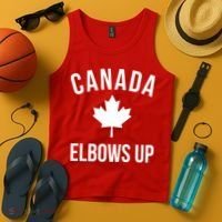 Elbows Up Canada Tank Top thumb 4