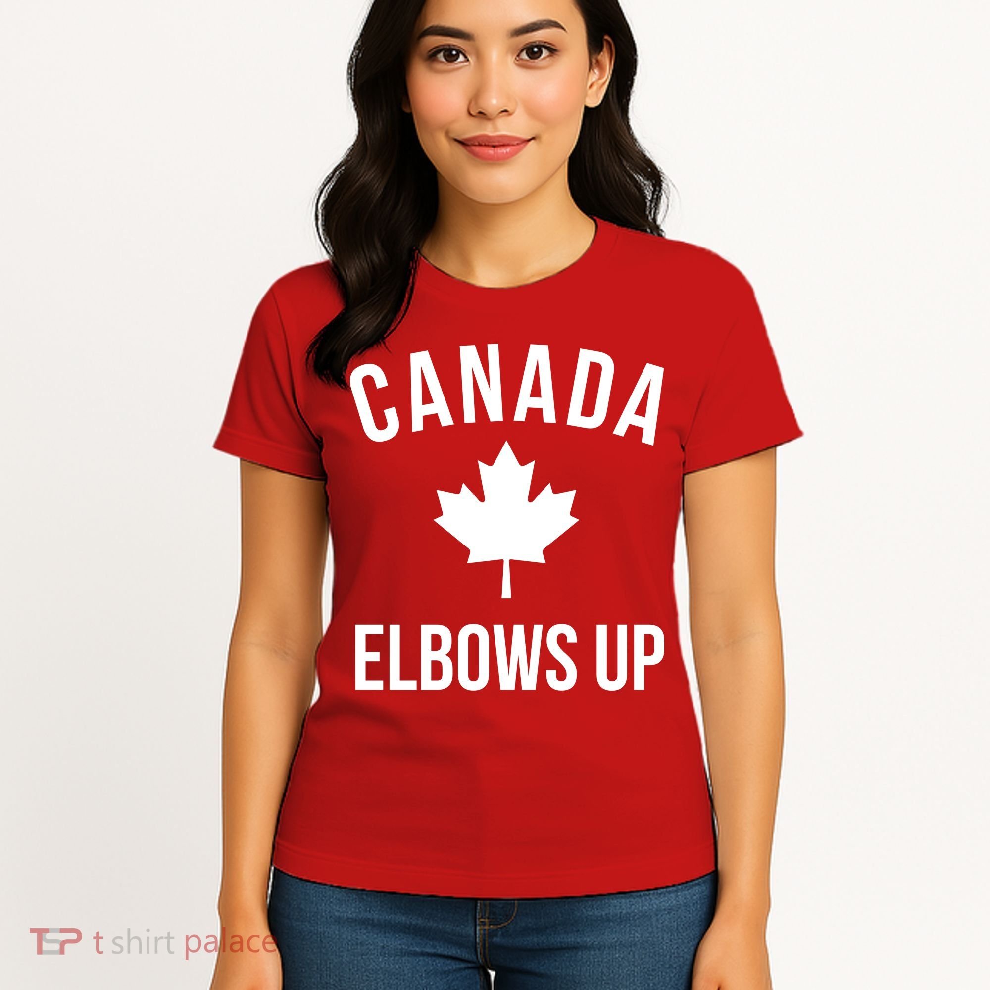 Elbows Up Canada Women's T-Shirt
