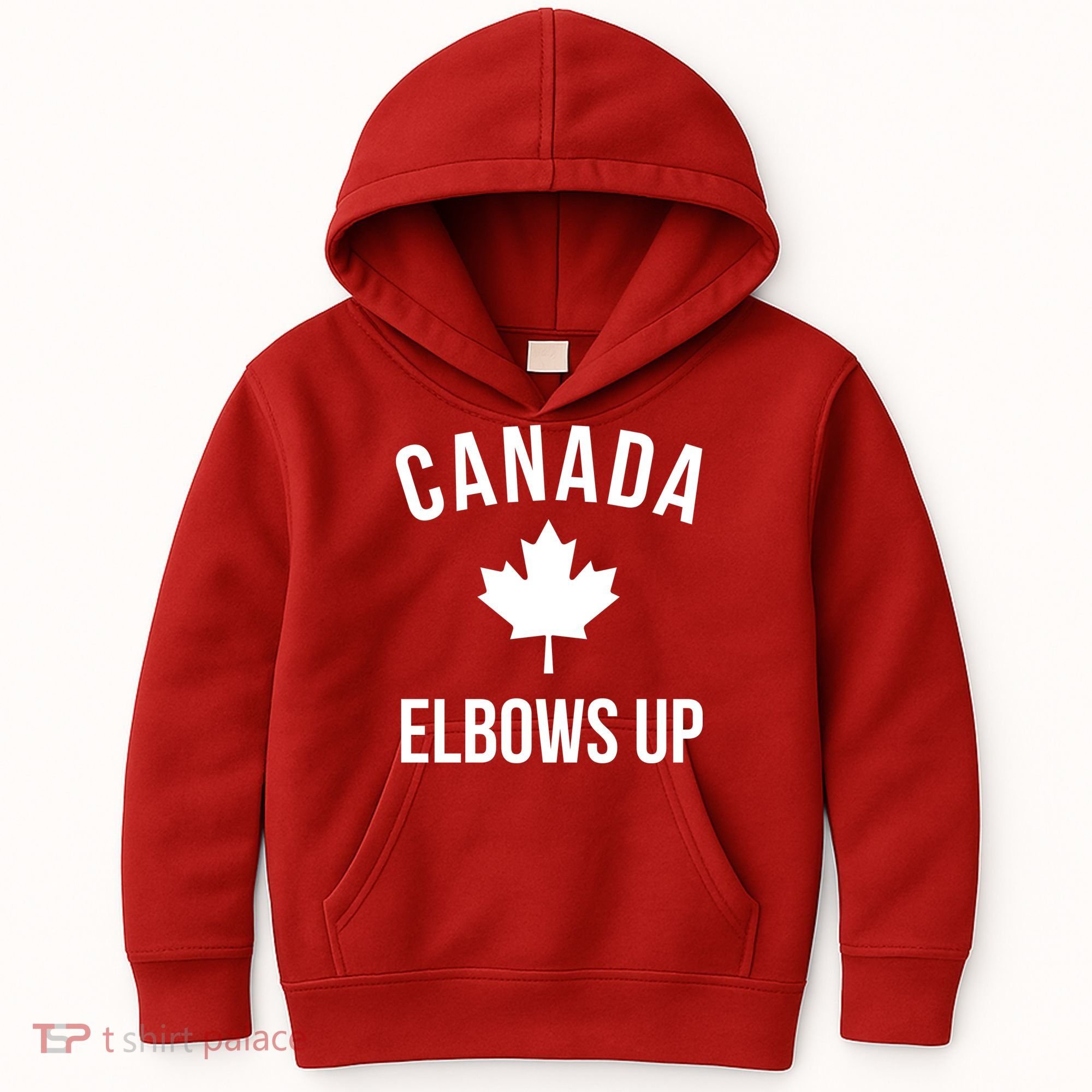 Elbows Up Canada Kids Hoodie