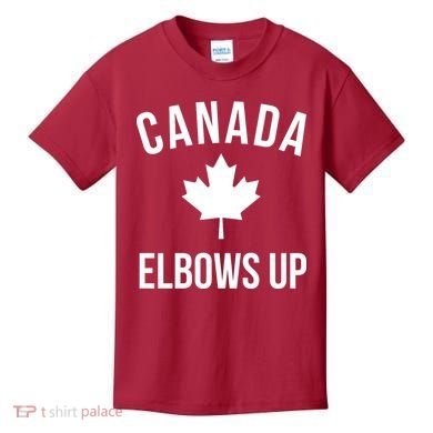Elbows Up Canada Kids T-Shirt