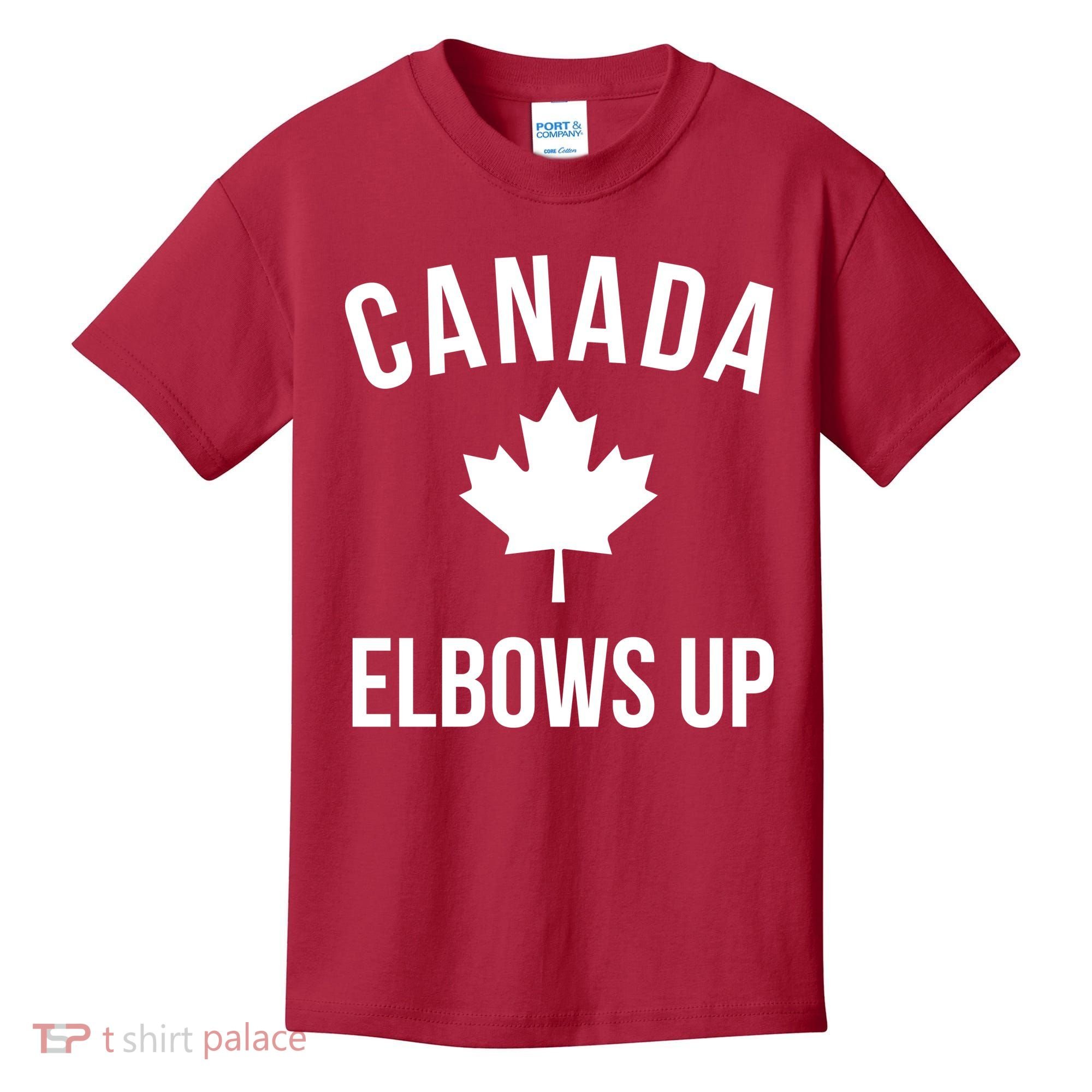 Elbows Up Canada Kids T-Shirt