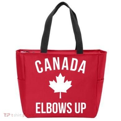 Elbows Up Canada Tote Bag