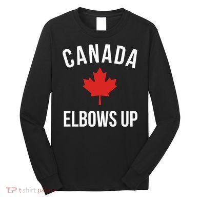 Elbows Up Canada Long Sleeve Shirt