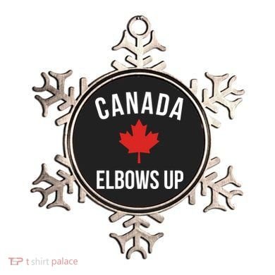 Elbows Up Canada Ornament