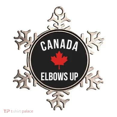Elbows Up Canada Ornament