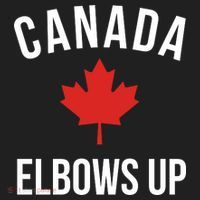 Elbows Up Canada Golf Towel thumb 3