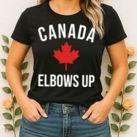 Elbows Up Canada Women's T-Shirt thumb 2