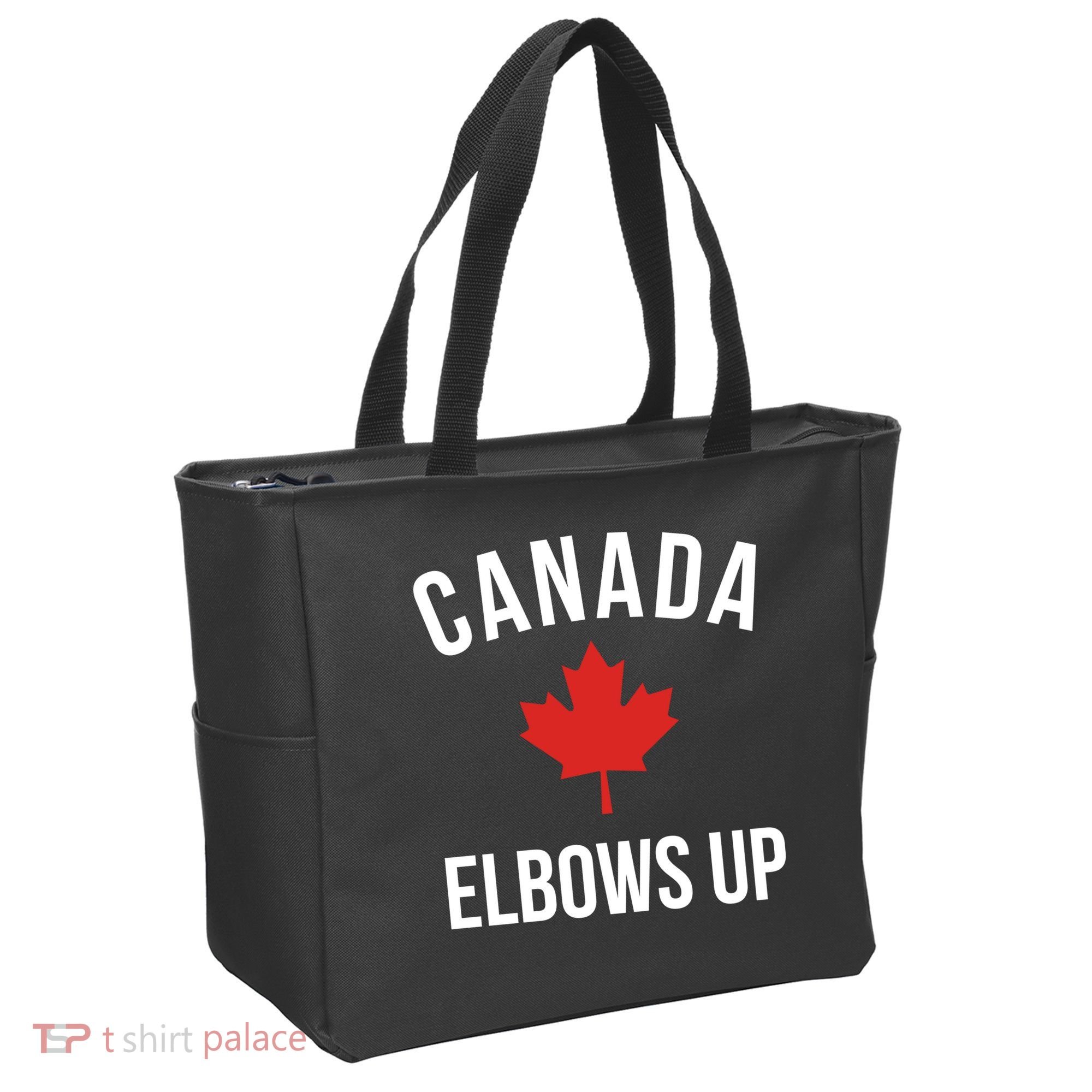 Elbows Up Canada Tote Bag