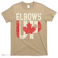 Elbows Up Canada Vintage Distressed Canadian Pride T-Shirt thumb 0