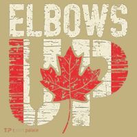 Elbows Up Canada Vintage Distressed Canadian Pride T-Shirt thumb 7