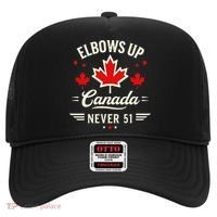 Elbows Up Canada Never 51 Canada Flag Stand Strong Hat thumb 0