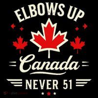 Elbows Up Canada Never 51 Canada Flag Stand Strong Women's Long Sleeve Shirt thumb 2