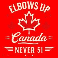 Elbows Up Canada Never 51 Canada Flag Stand Strong Santa Hat thumb 1