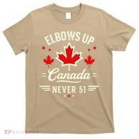 Elbows Up Canada Never 51 Canada Flag Stand Strong T-Shirt thumb 0