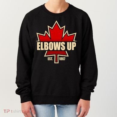 Elbows Up Canada EST 1867 Protest Women's Sweatshirt
