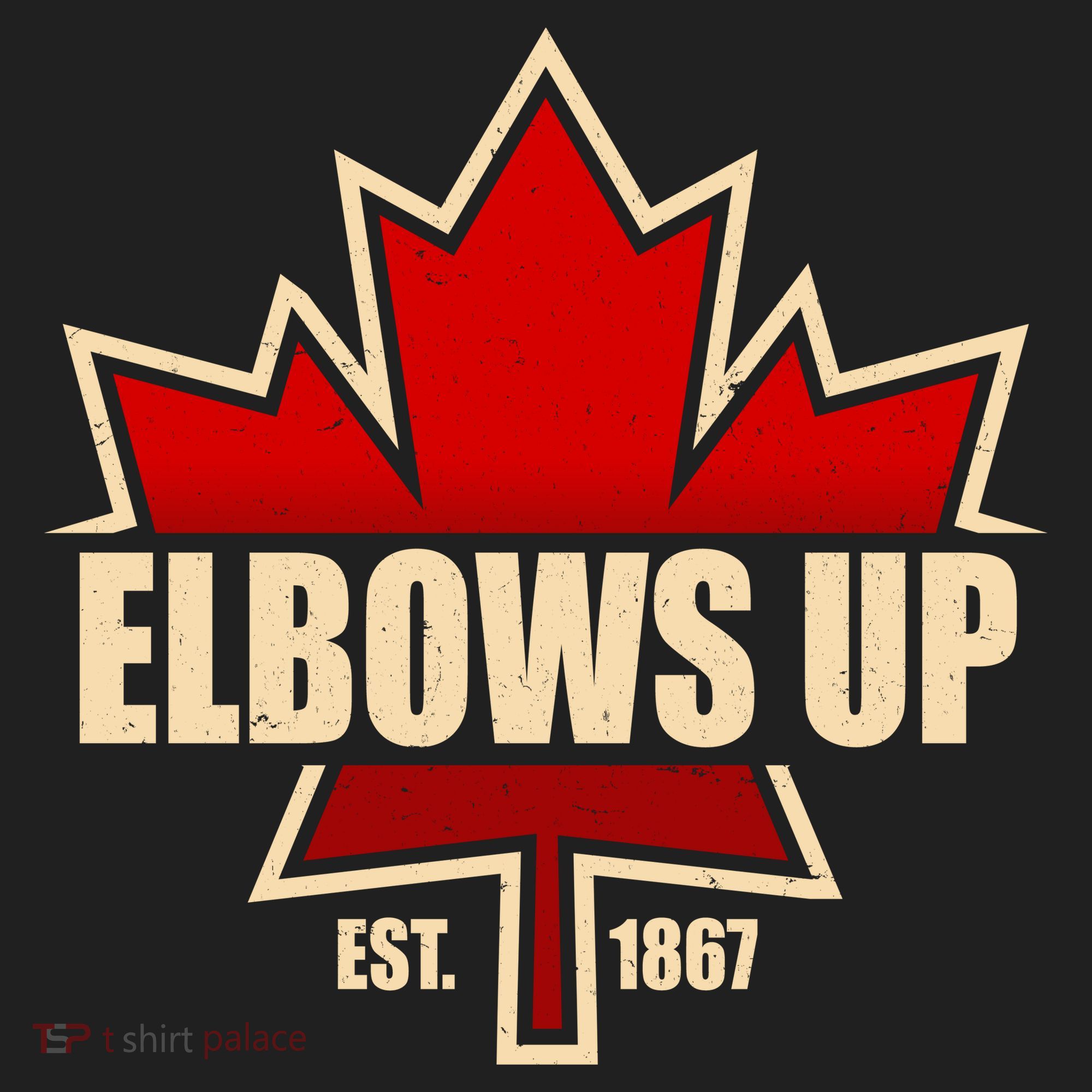 Elbows Up Canada EST 1867 Protest Women's Sweatshirt