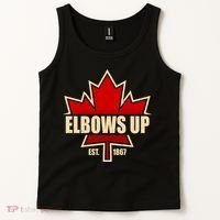 Elbows Up Canada EST 1867 Protest Tank Top thumb 2
