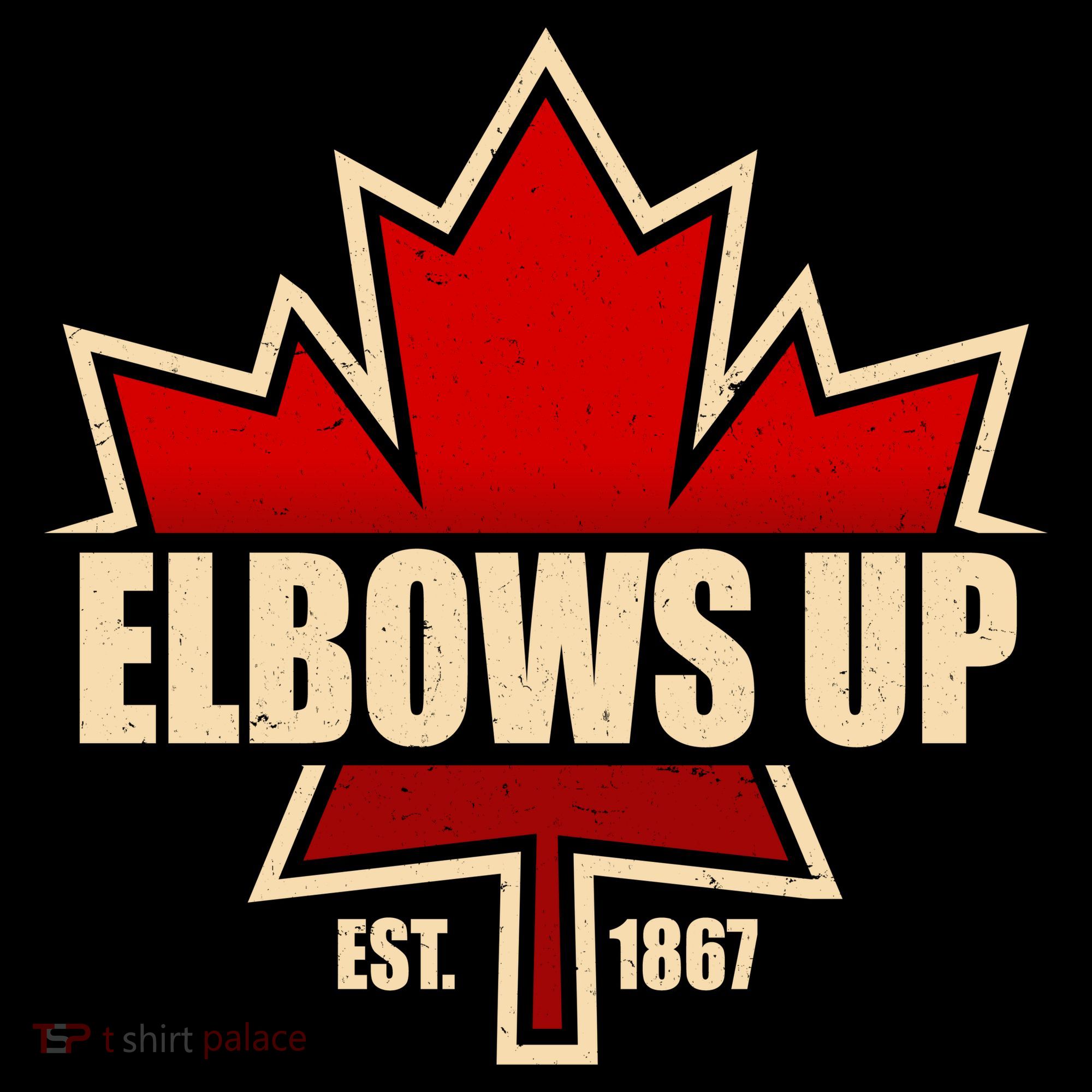 Elbows Up Canada EST 1867 Protest Women's T-Shirt